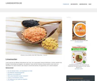 Linsensorten.de(Linsensorten) Screenshot