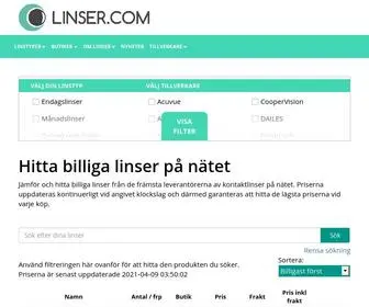 Linser.com(Hitta) Screenshot