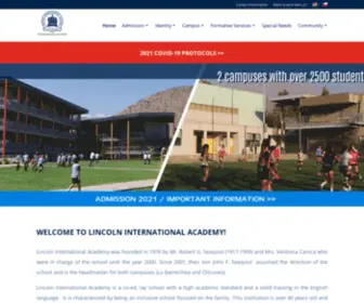 Lintac.cl(Lincoln International Academy) Screenshot
