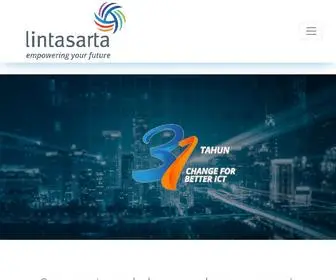 Lintasarta.net((english) lintasarta) Screenshot