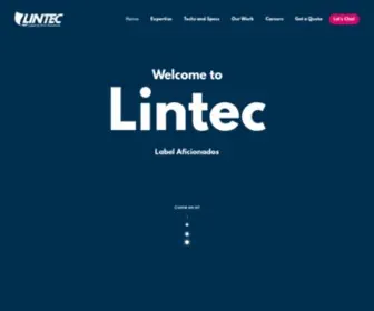 Lintec.ca(Lintec) Screenshot
