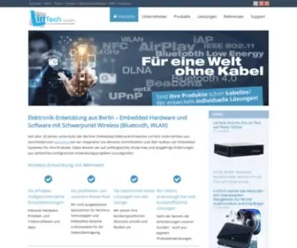 Lintech.de(Spezialist für Embedded Entwicklung aus Berlin) Screenshot
