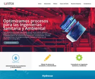 Lintek.com.co(Administración nacional de acueductos y alcantarillados) Screenshot