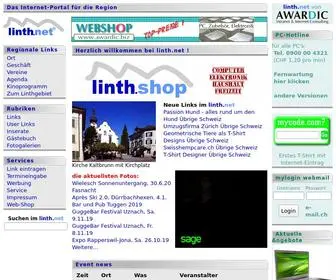 Linth.info(Portal im Linthgebiet) Screenshot