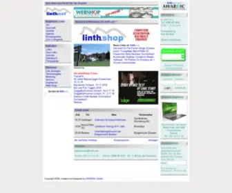 Linth.net(Portal im Linthgebiet) Screenshot