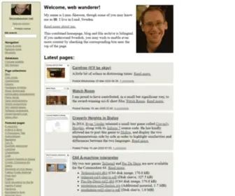 Linusakesson.net(Linusakesson) Screenshot
