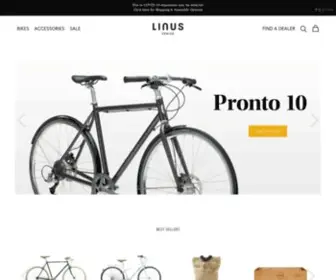 Linusbikes.com Screenshot