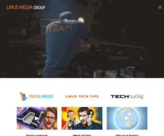Linusmediagroup.com(Linus Media Group) Screenshot