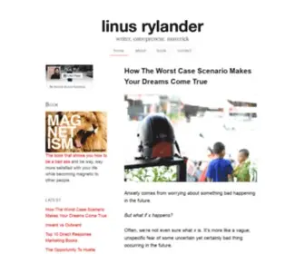 Linusrylander.com(Linus Rylander) Screenshot