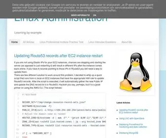 Linux-Admins.net(Linux Administration) Screenshot