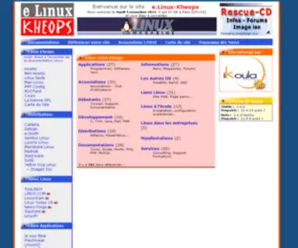 Linux-Kheops.com(Bienvenue sur Linux) Screenshot