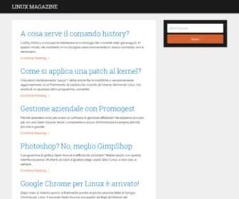 Linux-Magazine.it(Linux magazine) Screenshot
