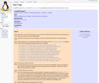 Linux-Mips.org(LinuxMIPS) Screenshot
