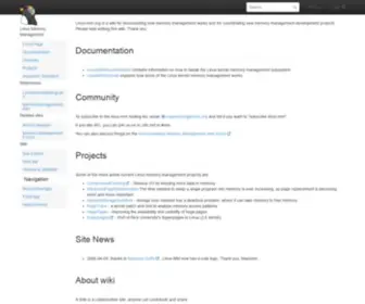 Linux-MM.org(LinuxMM) Screenshot