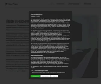 Linux-Praxis.de(Florian Kalhammer ( † 2015 )) Screenshot