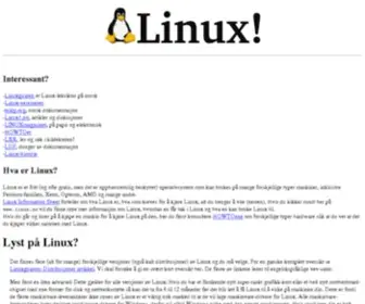 Linux.no(Linux Norge) Screenshot