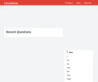 Linux4One.com(Nginx) Screenshot
