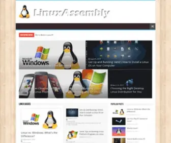 Linuxassembly.org(Small business software) Screenshot