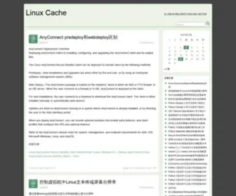 Linuxcache.com(Linuxcache) Screenshot