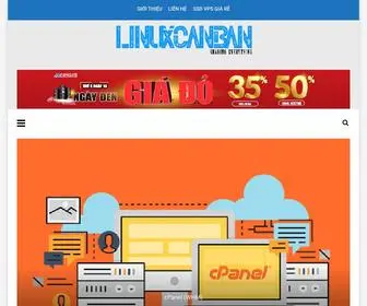 Linuxcanban.com(Linux Căn Bản) Screenshot