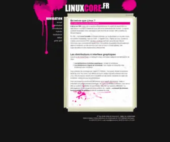 Linuxcore.fr(Linux) Screenshot