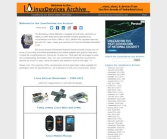 LinuxDevices.org(Current IoT and embedded news) Screenshot
