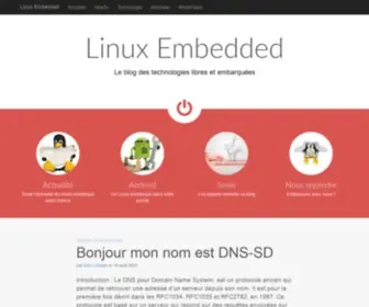 Linuxembedded.fr(Linux Embedded) Screenshot