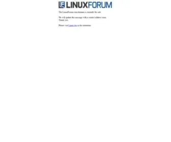 Linuxforum.com(Linux Forum) Screenshot