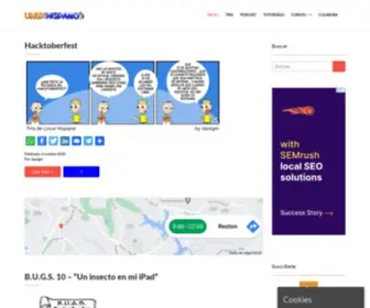 Linuxhispano.net(Linux Hispano) Screenshot