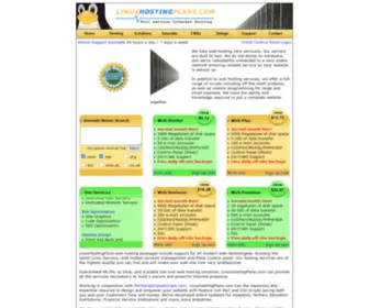 Linuxhostingplans.com(Linux Hosting Plans) Screenshot