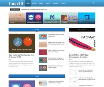 Linuxid.net(Situs Belajar Linux Bahasa Indonesia) Screenshot