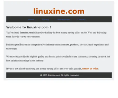 Linuxine.com(Linuxine,Linux news and tips) Screenshot