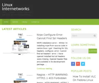 Linuxinternetworks.com(安全加密检测) Screenshot