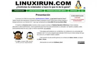 Linuxirun.com(Linuxirun) Screenshot