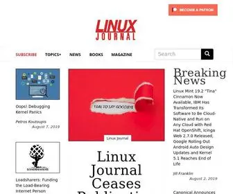 LinuxJournal.com(Linux Journal) Screenshot