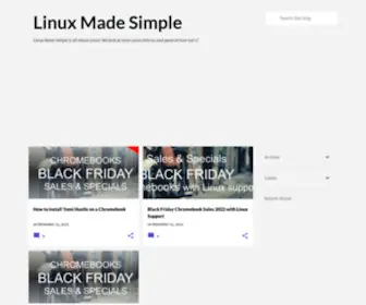 Linuxmadesimple.info(Linux Made Simple) Screenshot