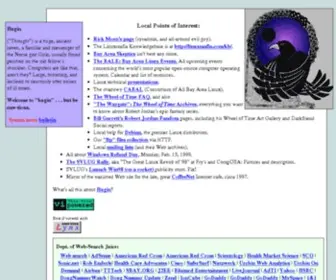 Linuxmafia.com(Quoth the Raven) Screenshot
