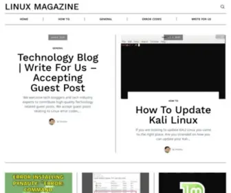 Linuxnetmag.com(Linux Magazine) Screenshot