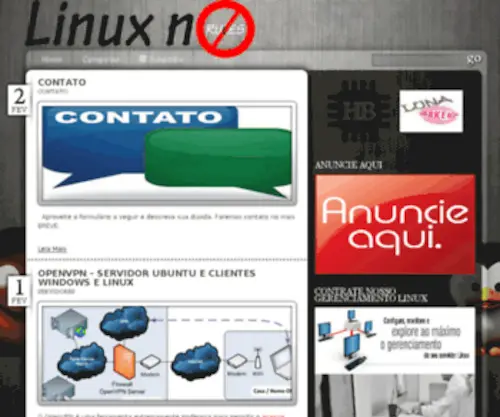 Linuxnorules.com.br(Tutoriais) Screenshot