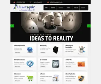 Linuxoptic.com(Best website and Software development Company in Bangladesh) Screenshot