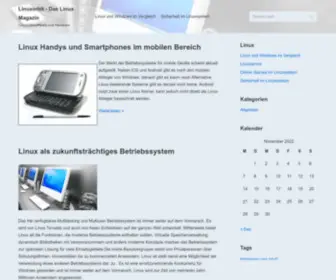 Linuxorbit.com(Das Linux Magazin um und über Linux) Screenshot