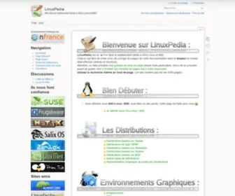 Linuxpedia.fr(Site en construction) Screenshot