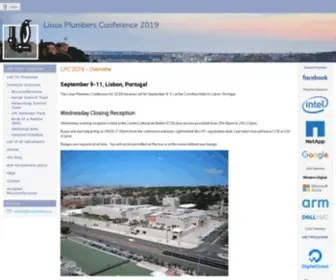 Linuxplumbersconf.org(Linux Plumbers ConferenceAugust 2020)) Screenshot