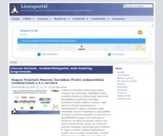 Linuxportal.info(Linuxos leírások) Screenshot