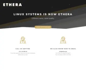 Linuxsystems.be(Uw hostingpartner) Screenshot