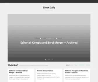 Linuxtechdaily.com(Linux Daily) Screenshot