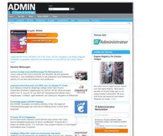 Linuxtechnicalreview.de(ADMIN Magazin) Screenshot