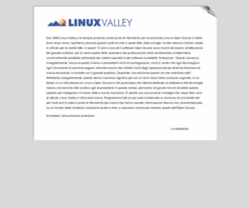 Linuxvalley.it(Linux Valley) Screenshot