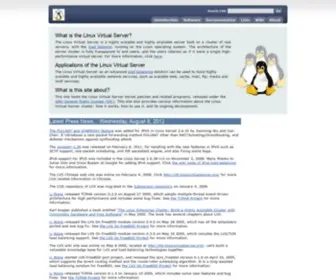 Linuxvirtualserver.org(The Linux Virtual Server Project) Screenshot