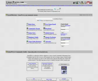 Linuxwaves.com(Your Linux Portal Site) Screenshot